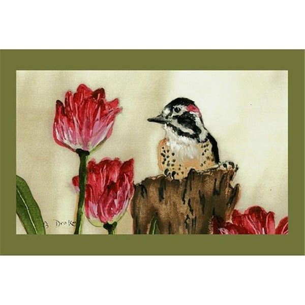 Betsy Drake Betsy Drake DM243 Woodpecker Door Mat 18"x26" DM243 - main